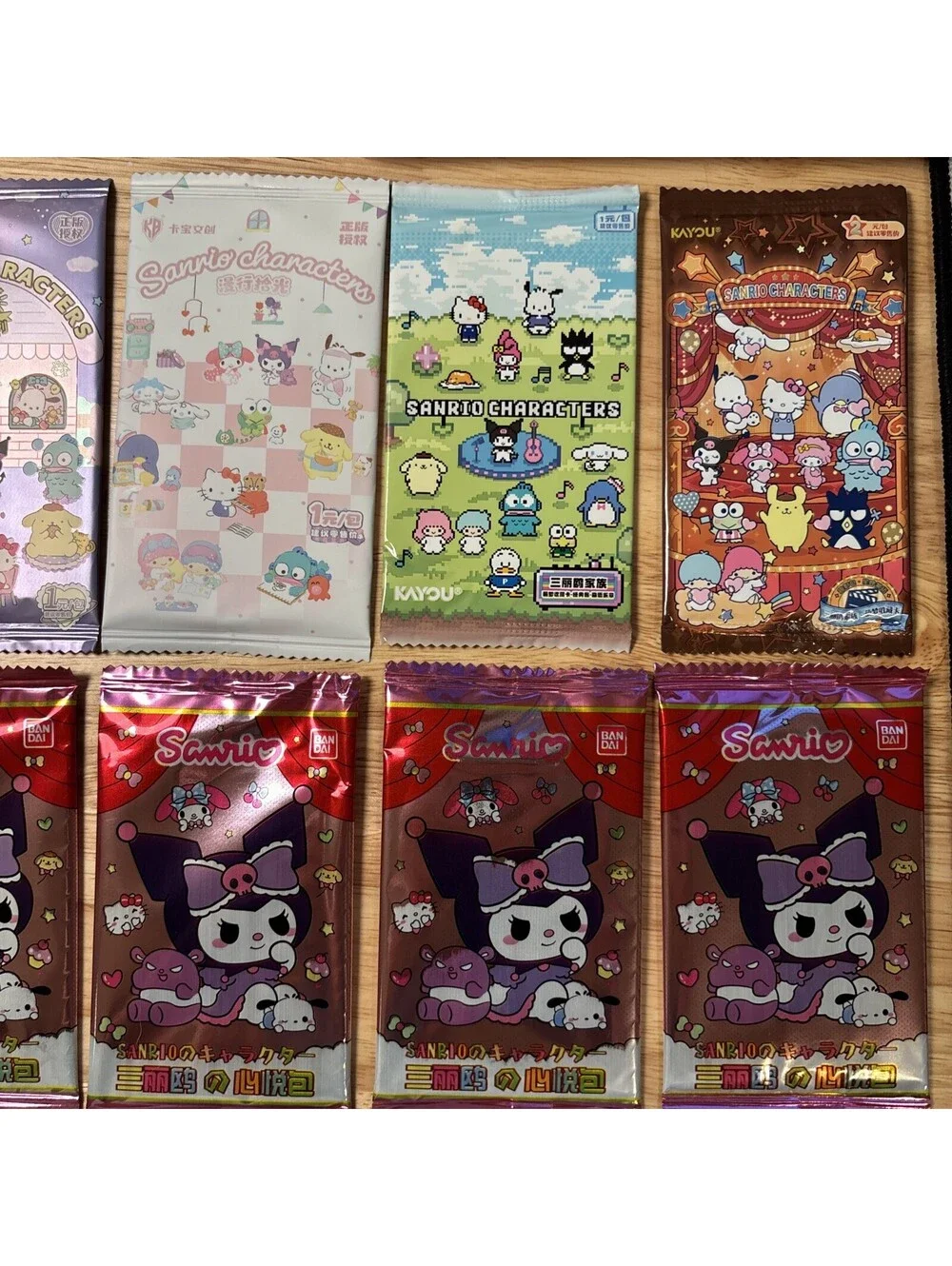 10x PACK LOT 41 Cards Sanrio Characters Trading Cards Hello Kitty Different Sets